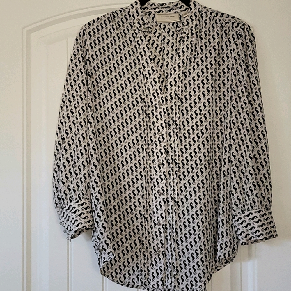 Anthropologie Moulinette Soeurs blouse